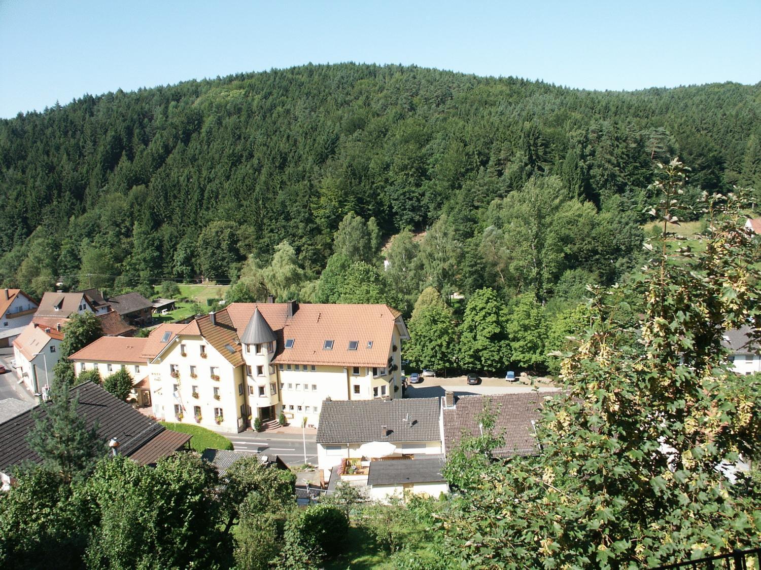 Hotel Zum Engel Mespelbrunn Exteriér fotografie