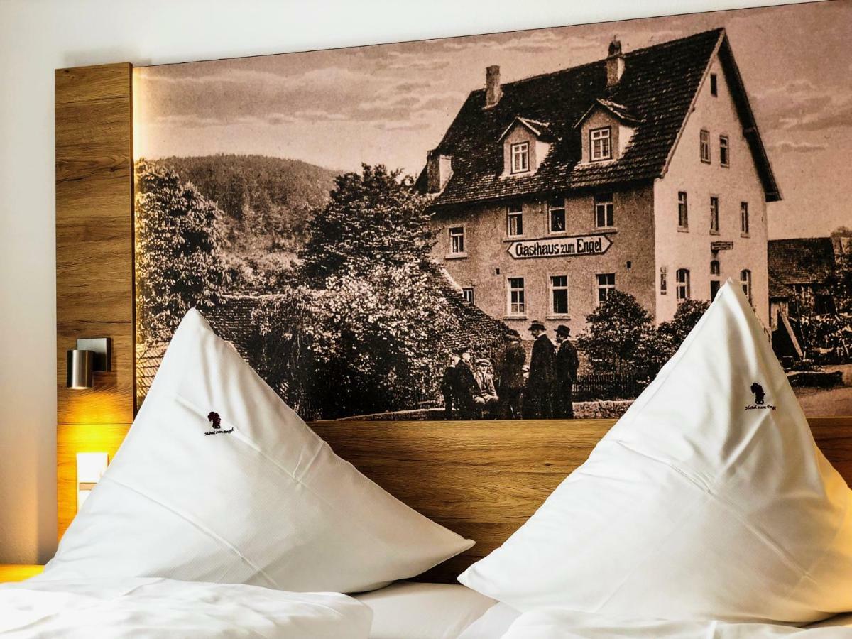 Hotel Zum Engel Mespelbrunn Exteriér fotografie